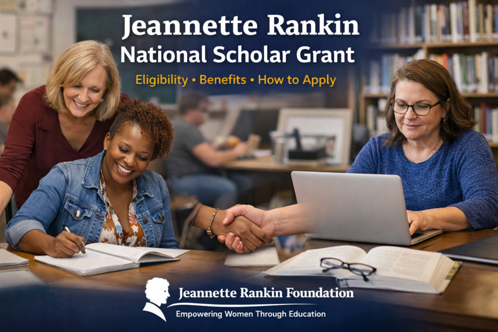 Jeannette Rankin National Scholar Grant 2026: Eligibility, Benefits, and How to Apply